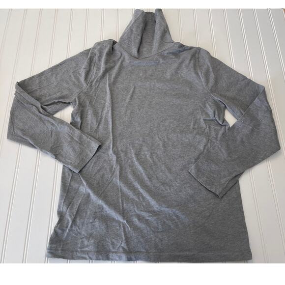 Old Navy Lightweight Turtleneck Tops Shirts Red Blue Gray Bundle 3 - Size Large - Picture 5 of 12